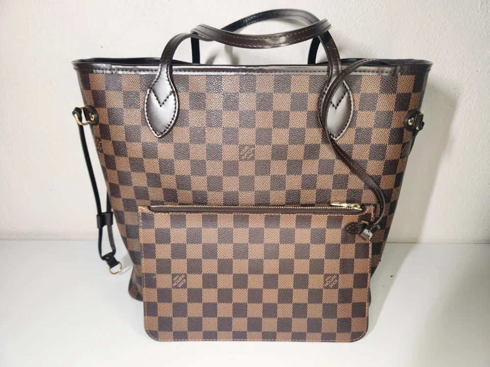 Louis Vuitton Damier Ebene Neverfull MM Tote Bag image indicator(2)