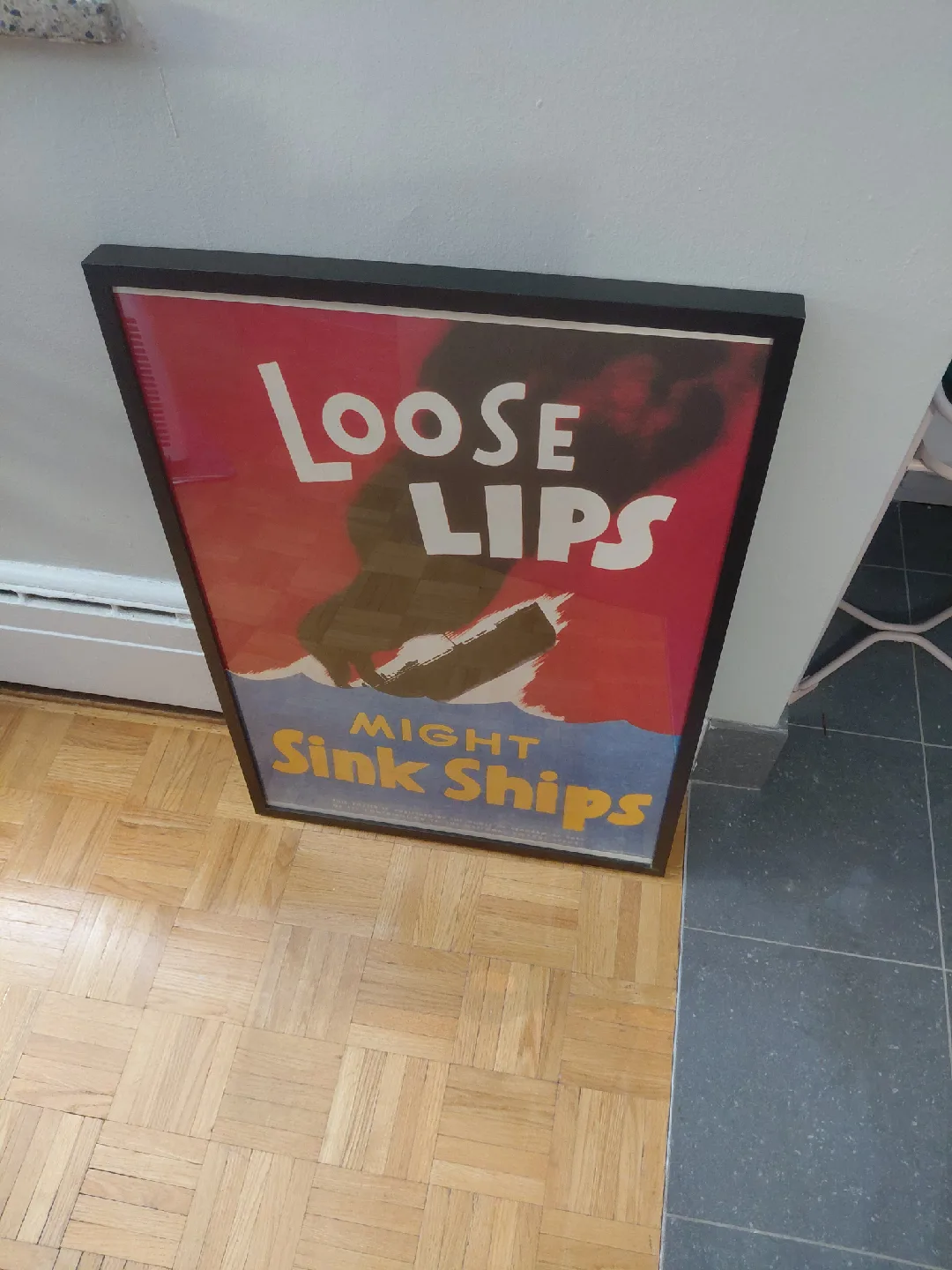 IKEA Ribba Poster Frame with Print