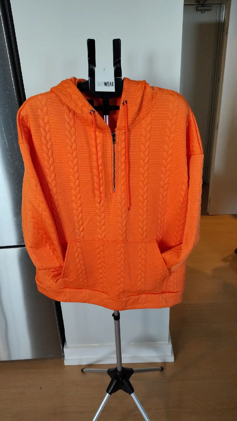 Orange CKAYWEAR Hoodie - NEW thumbnail