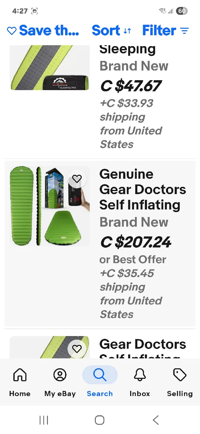 New Gear Doctors Apollo 4.3 R Camping Pad image indicator(3)