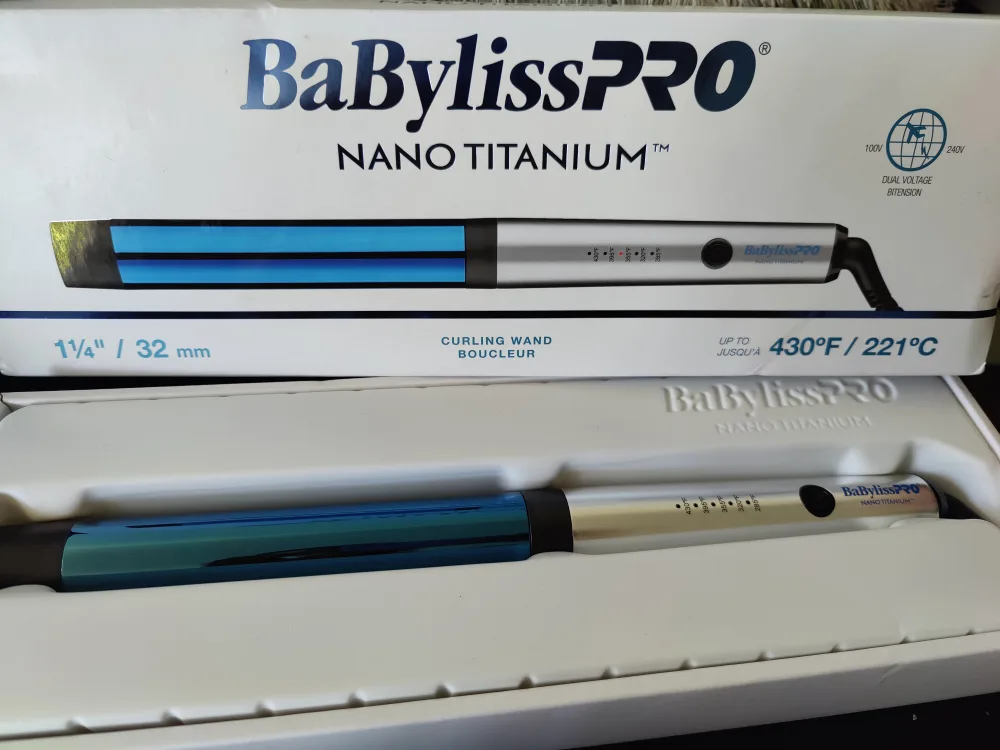 BaBylissPRO Nano Titanium 1 1/4" Curling Wand image indicator(2)