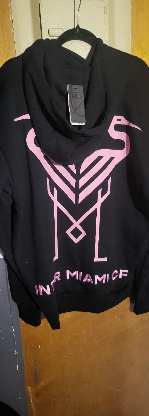 Inter Miami CF Black Hoodie thumbnail