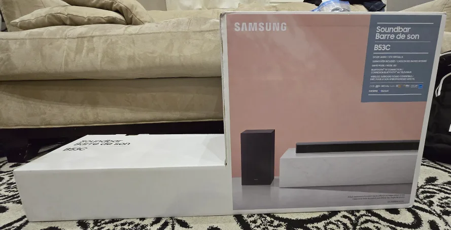 NEW! Samsung B53C Soundbar! - Brand New SEALED in Box! thumbnail