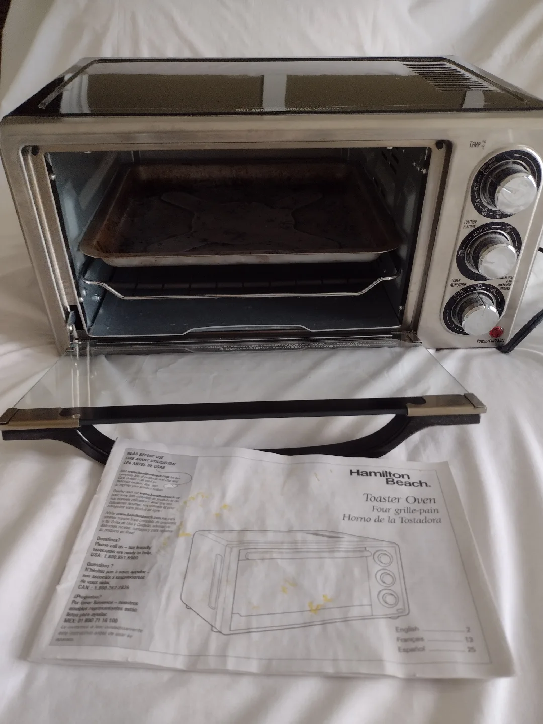 Toaster Oven Hamilton Beach image indicator(6)