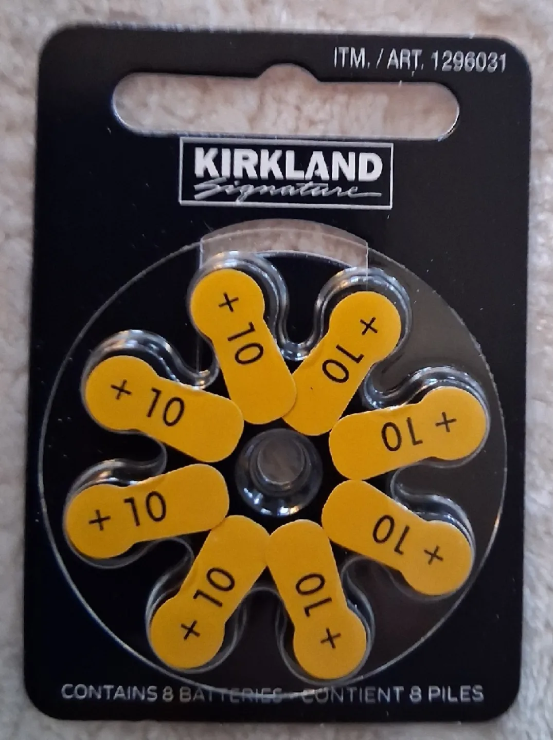 56 Kirkland Signature Hearing Aid Batteries - Size 10 image indicator(2)