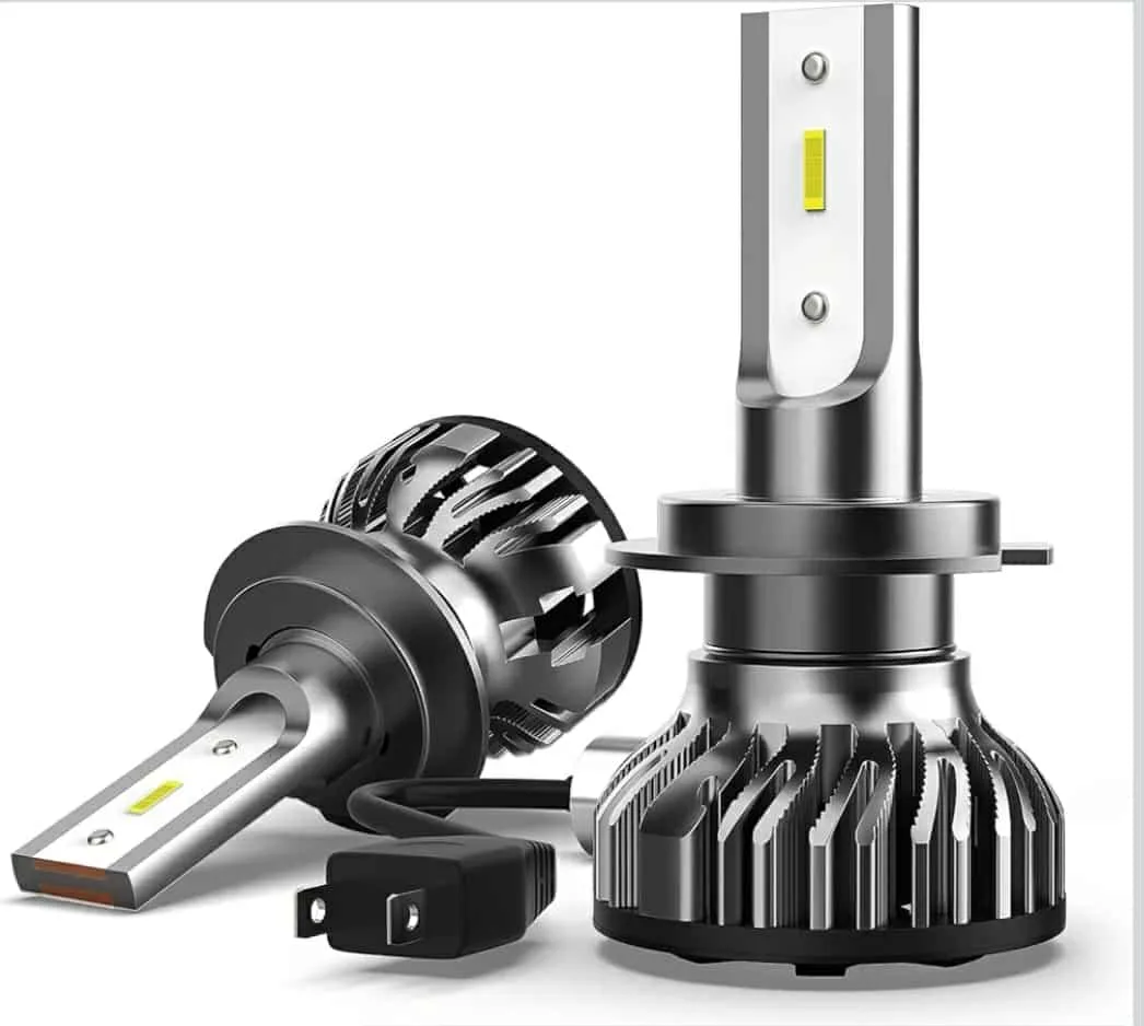 H7 LED Headlight Bulb 10000lm 6000K Cool White Conversion Kit thumbnail