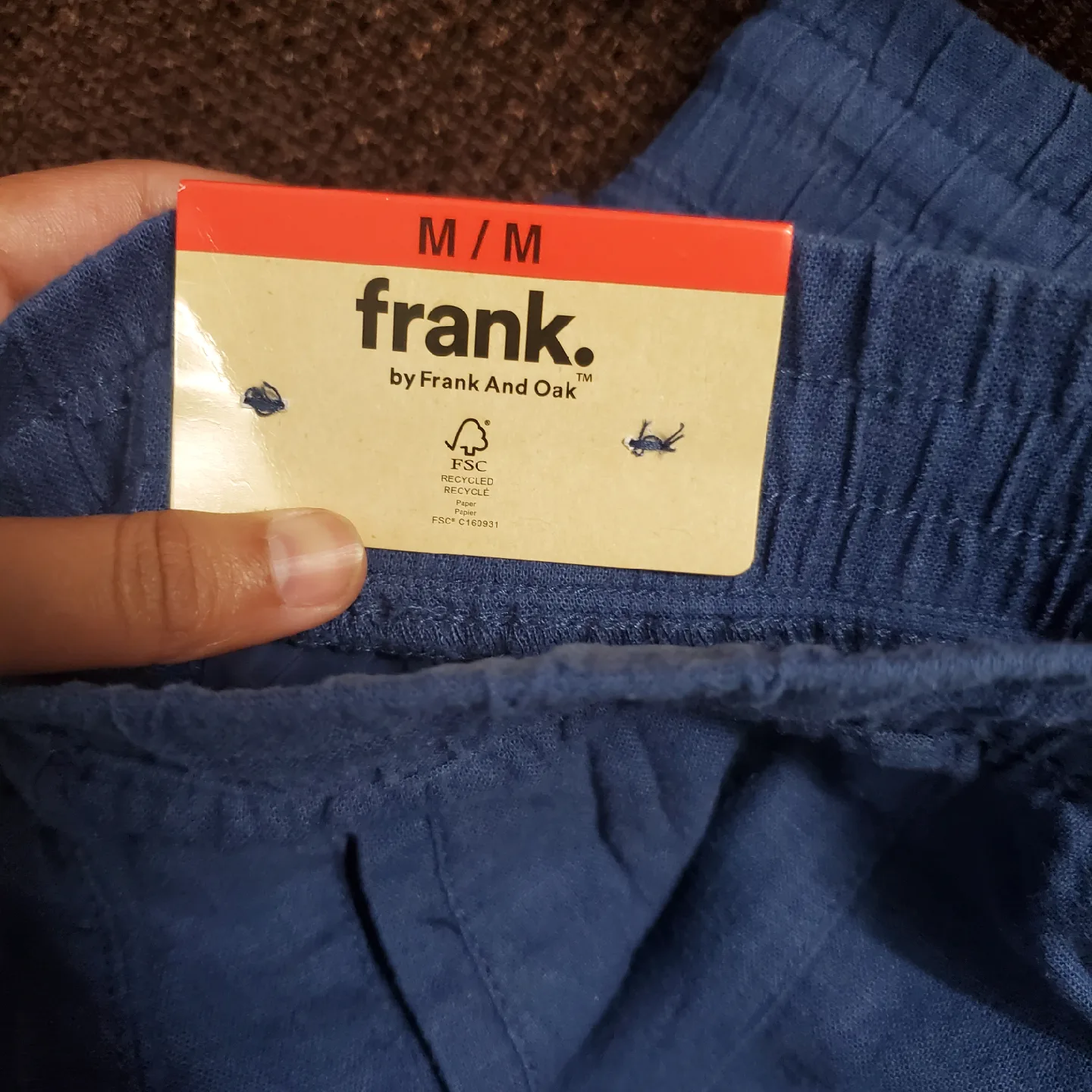 Frank and Oak Linen Pants - Size M image indicator(2)