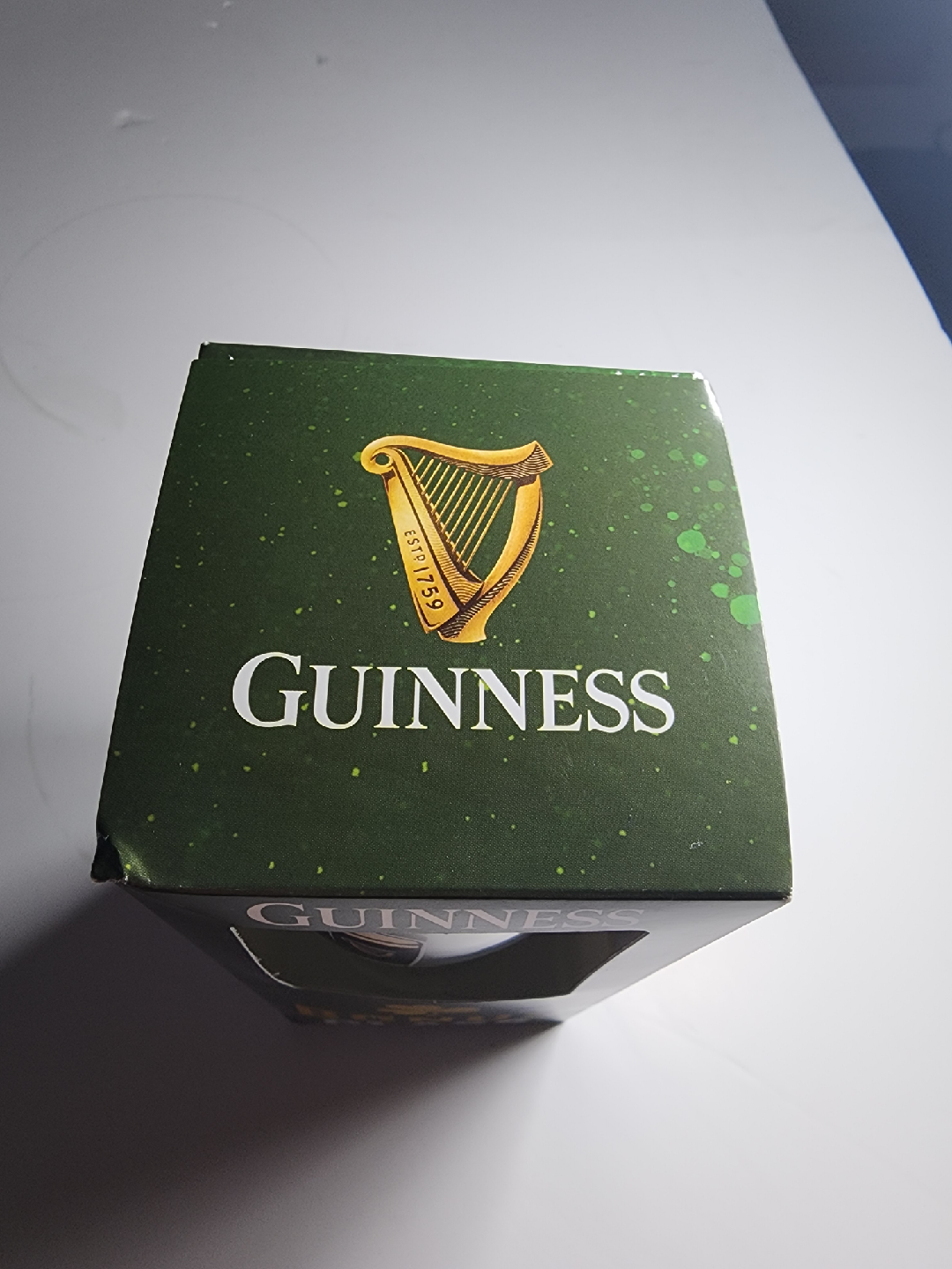 Guinness St. Patrick's Day Bonus Glass - New in Box! - photo 3
