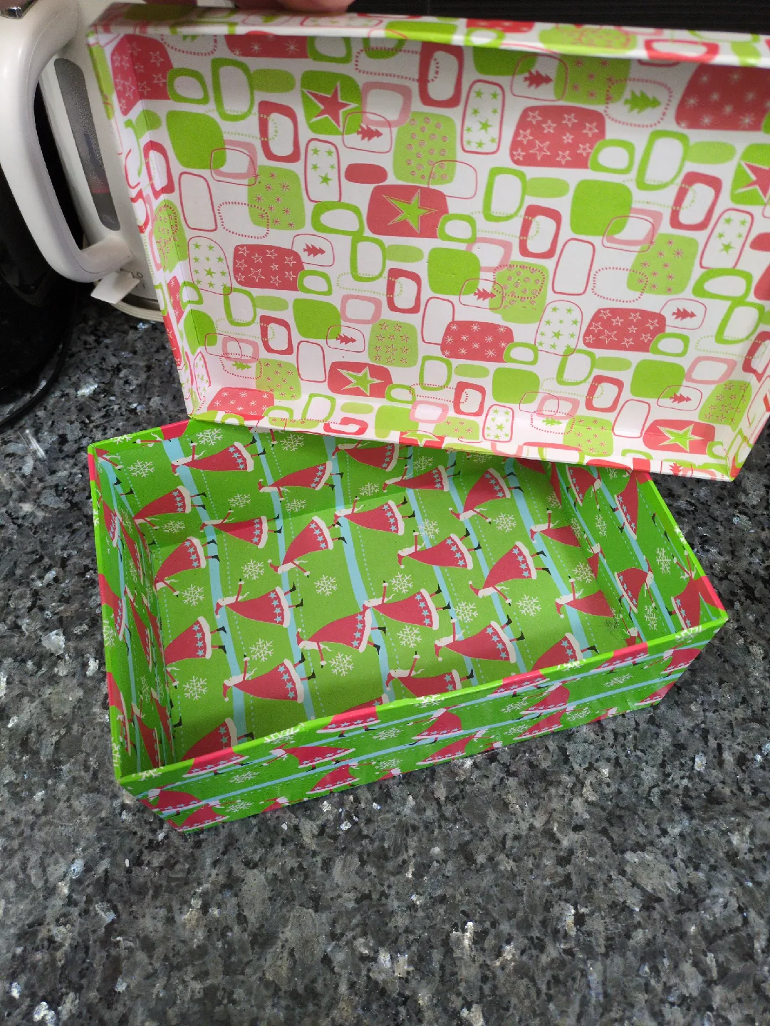 Decorative Christmas Storage Box image indicator(3)