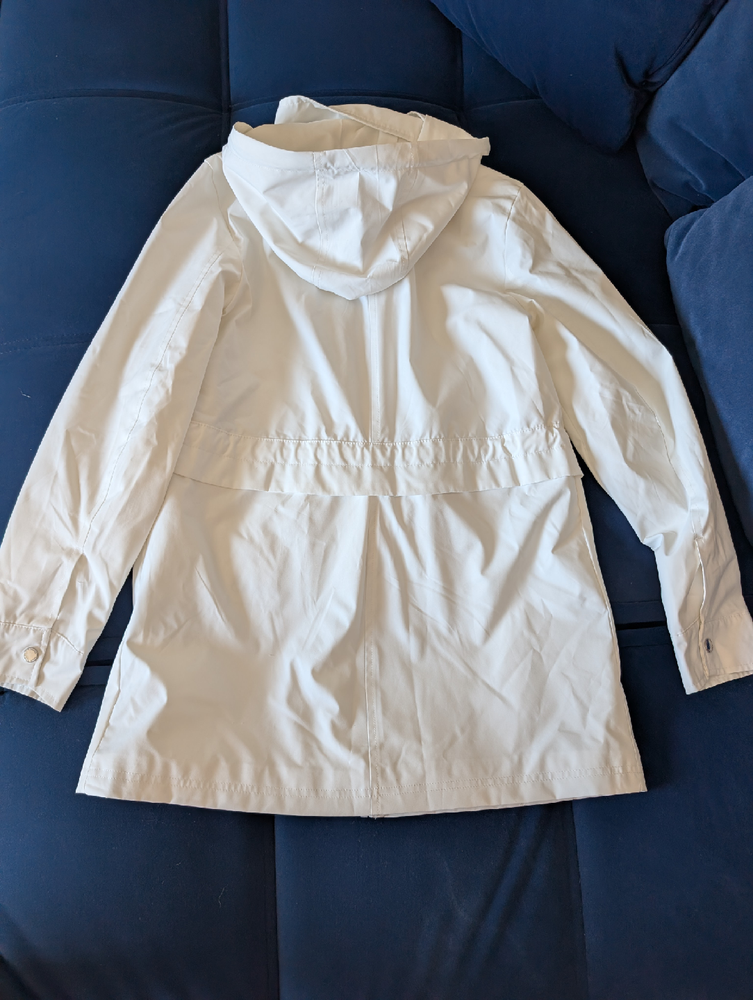 Vince Camuto White Hooded Jacket - XS - photo 2