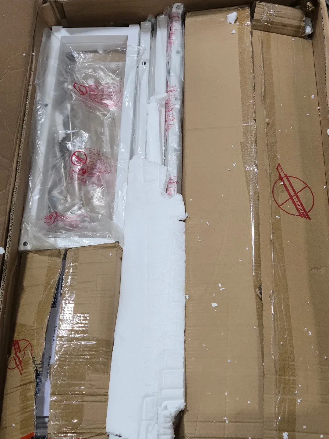 Jacoeval Twin Upholstered LED Bed Frame - Beige image indicator(4)