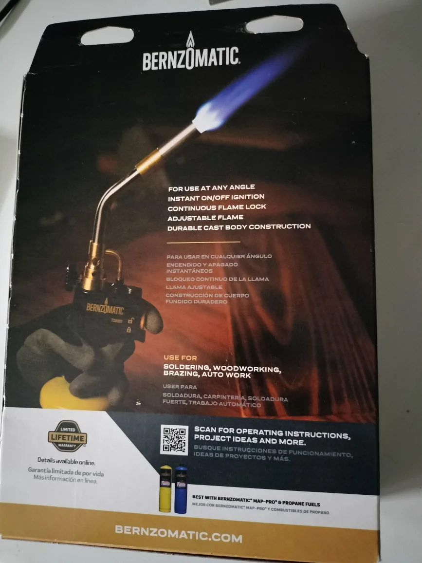 Bernzomatic Duracast 8000 Torch image indicator(2)