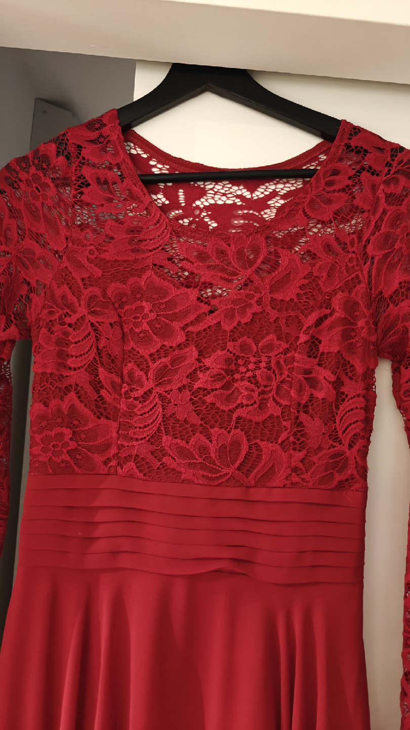 Red Long Dress - photo 2