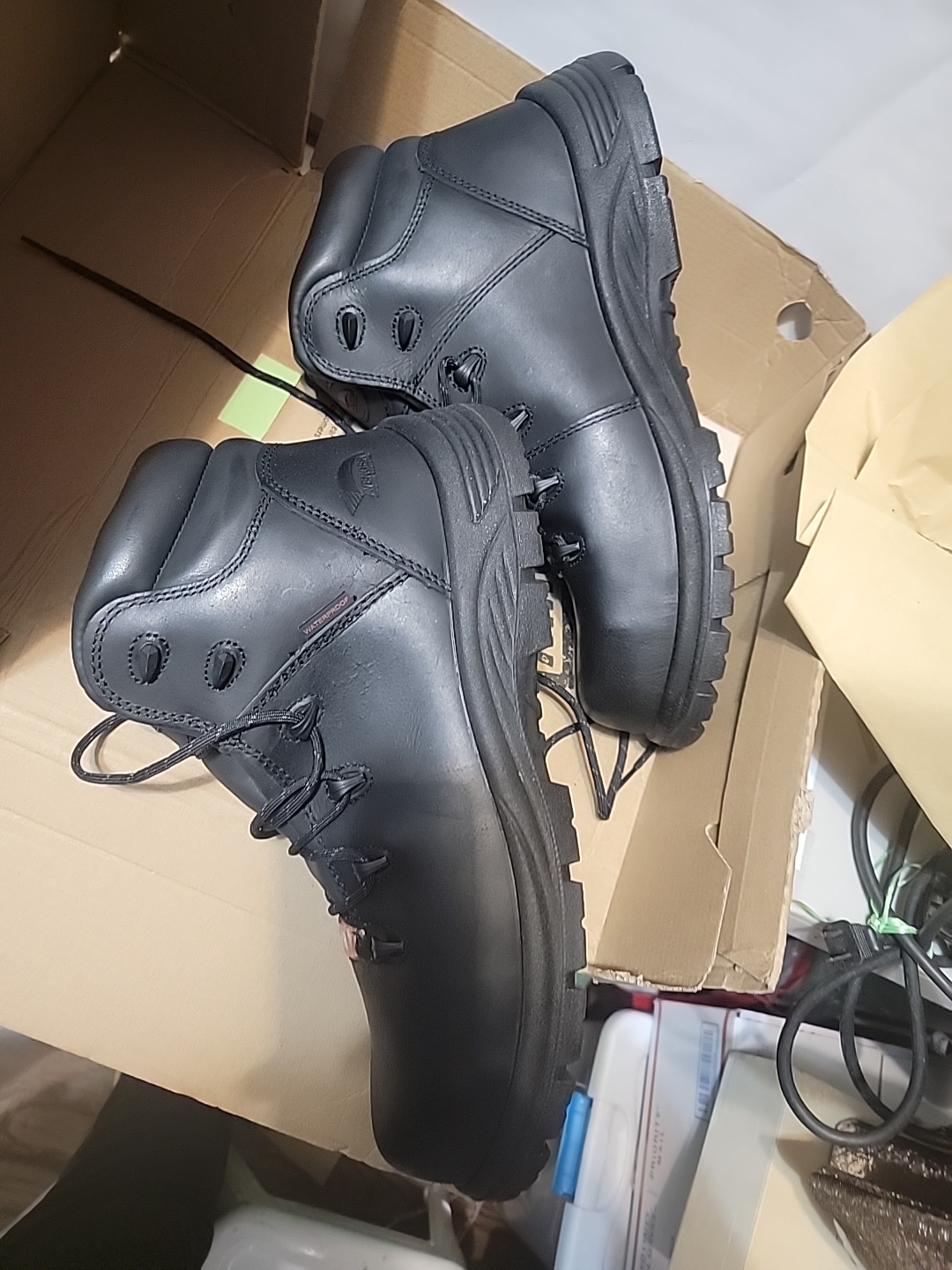 Oliver Black Leather Work Boots - photo 4