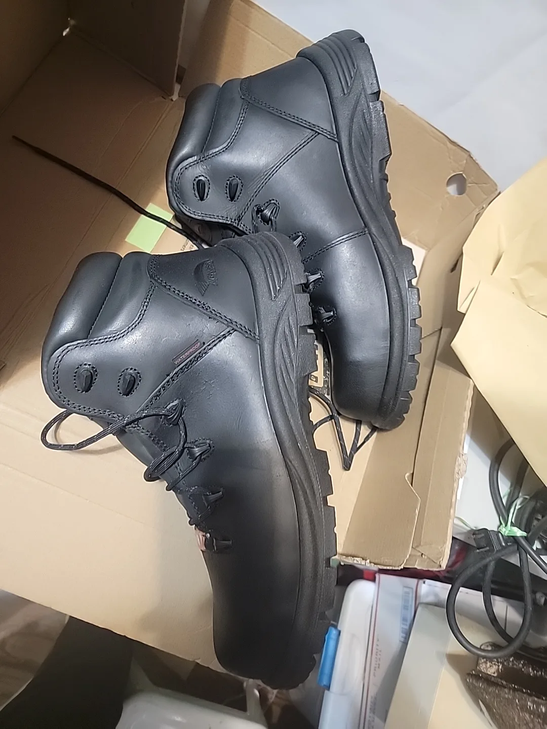 Oliver Black Leather Work Boots image indicator(4)