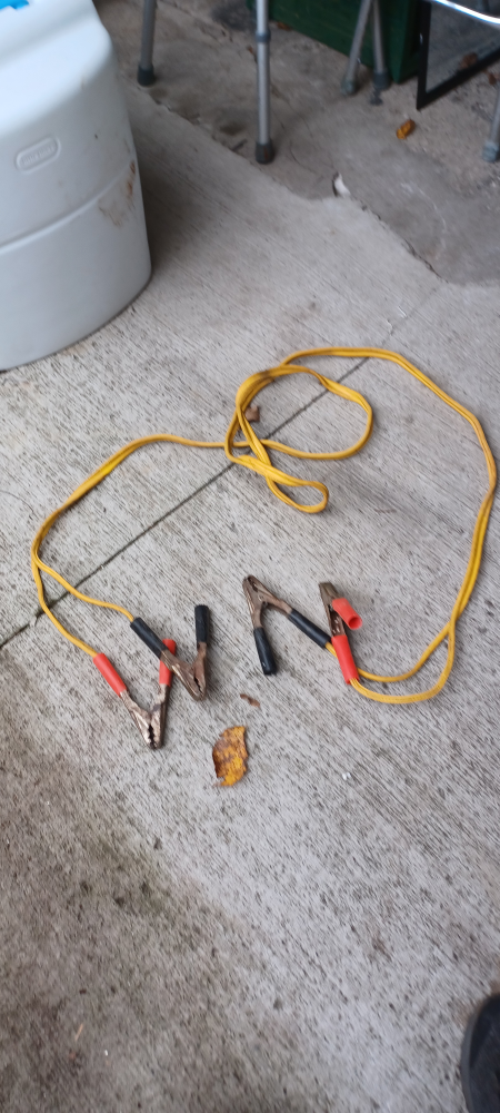 Car Battery Jumper Cables $13 Cash