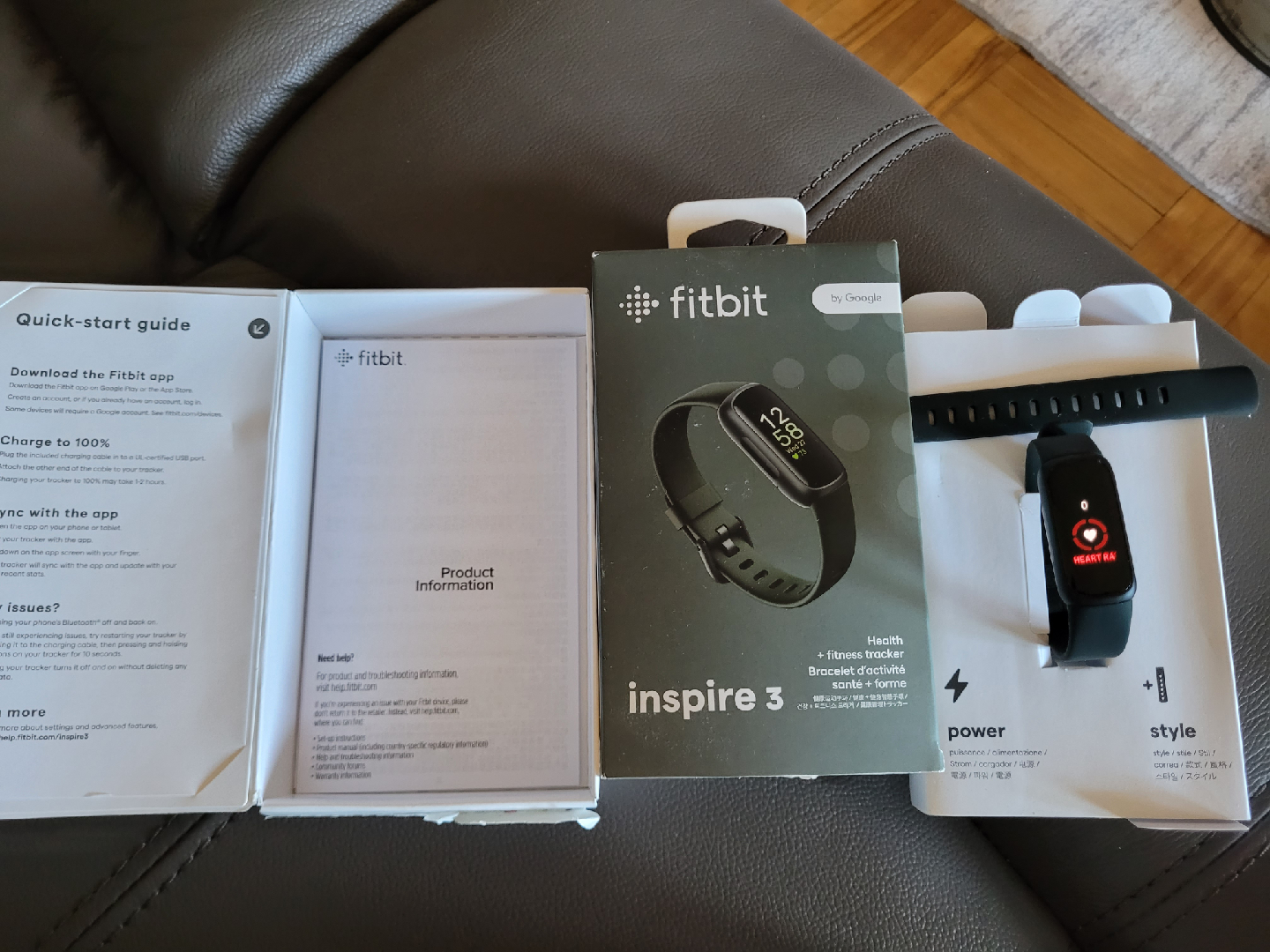 Fitbit Inspire 3 Health & Fitness Tracker - Like New! - photo 3