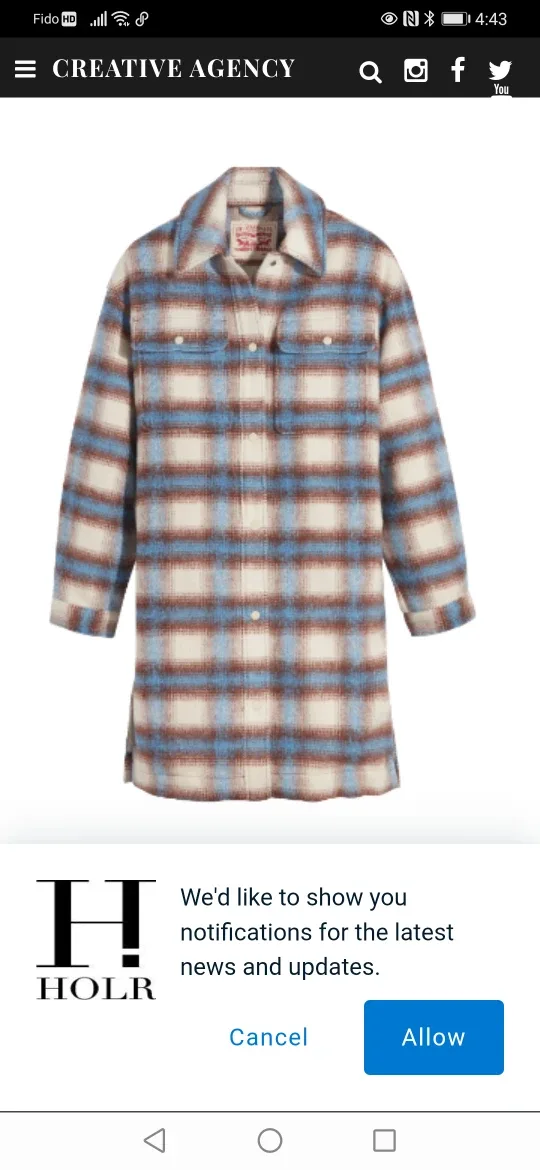 Levi's jacket oversized fits up to large image indicator(2)