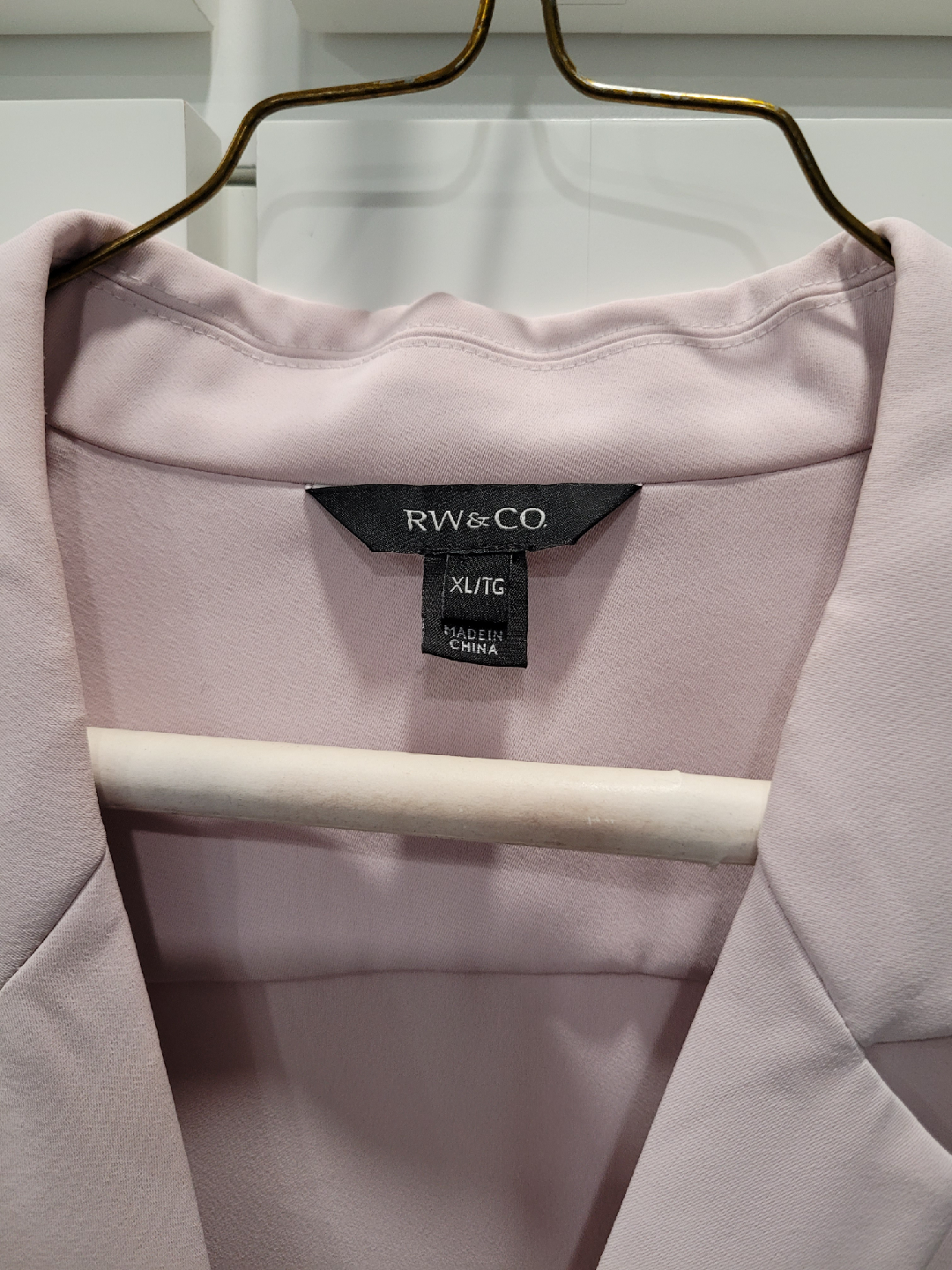 RW&CO. Pink Blouse - Size XL - photo 2