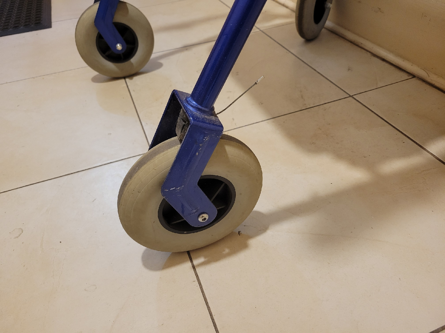 Blue Walker with Seat & Basket - photo 4