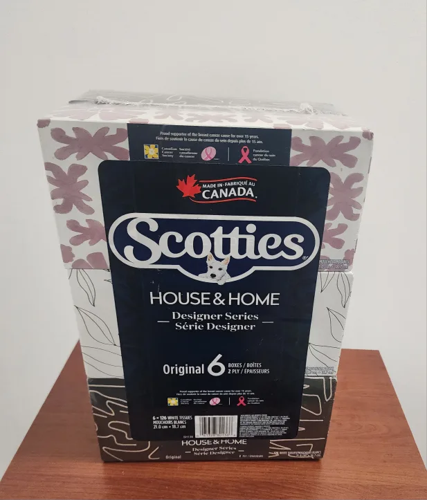 Scotties House & Home Designer Series Tissue (6 boxes) image indicator(2)