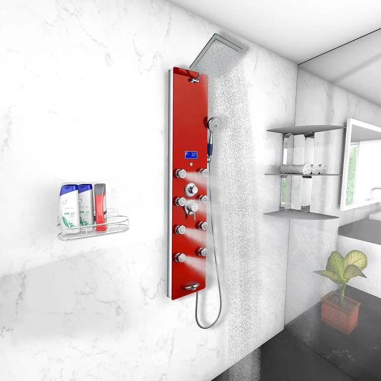 Brand New Blue Ocean Rainfall Shower Panel For Sale image indicator(3)