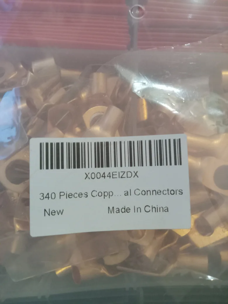 New 340 Pieces Copper Connectors image indicator(2)