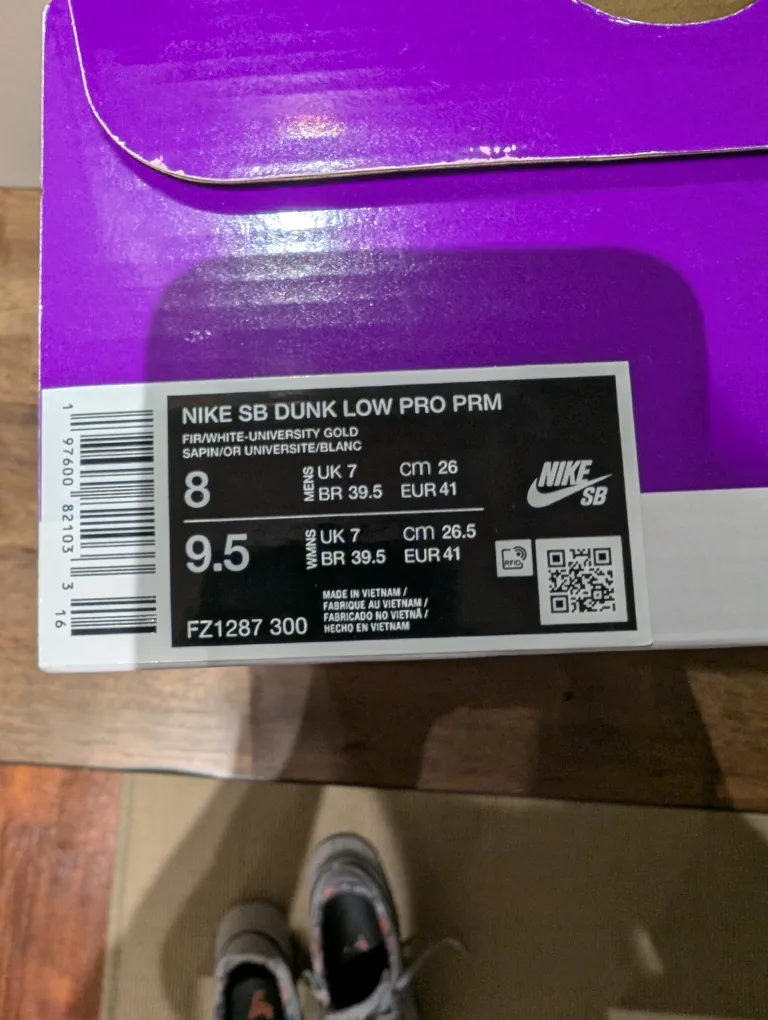 Nike SB Dunk Low Seattle Supersonics size 8 image indicator(3)