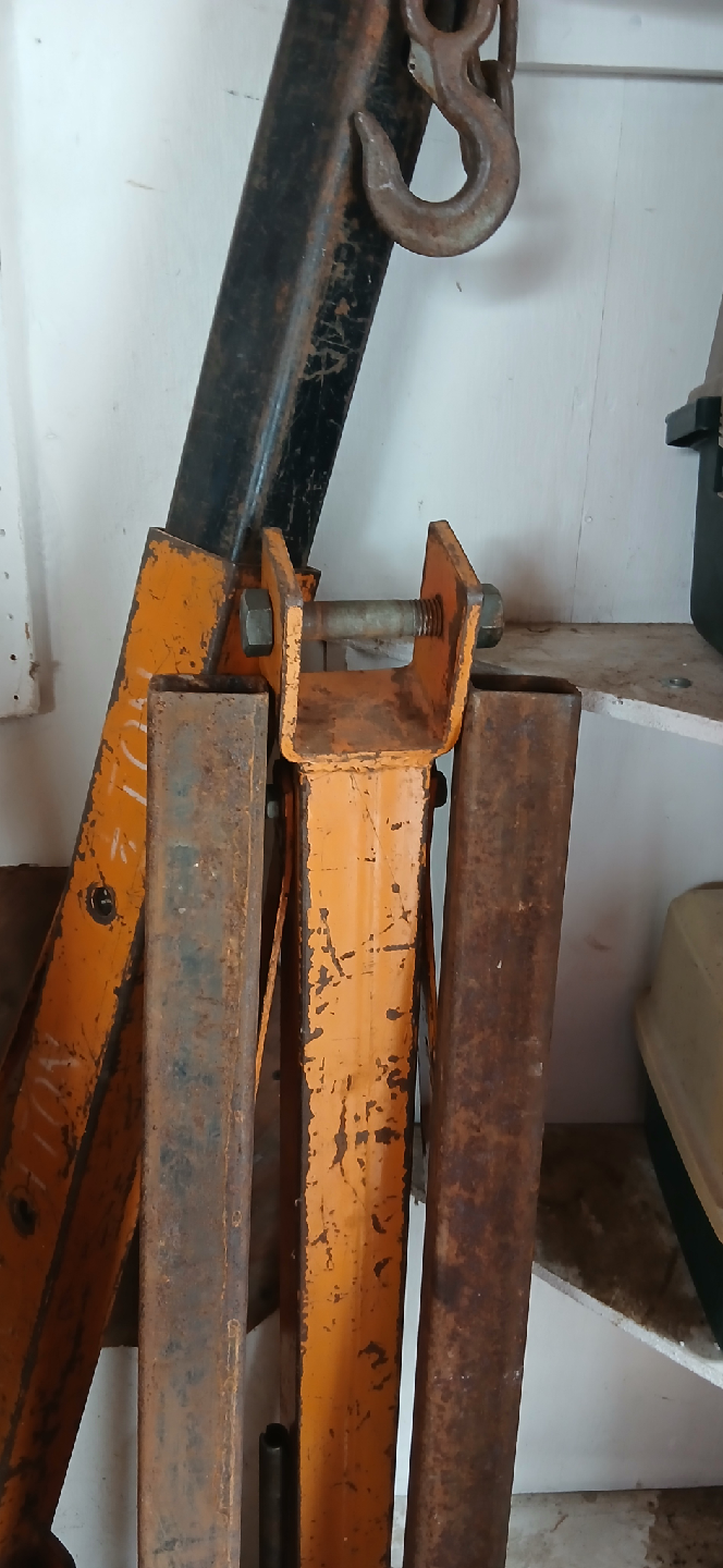 Orange Engine Hoist - photo 2
