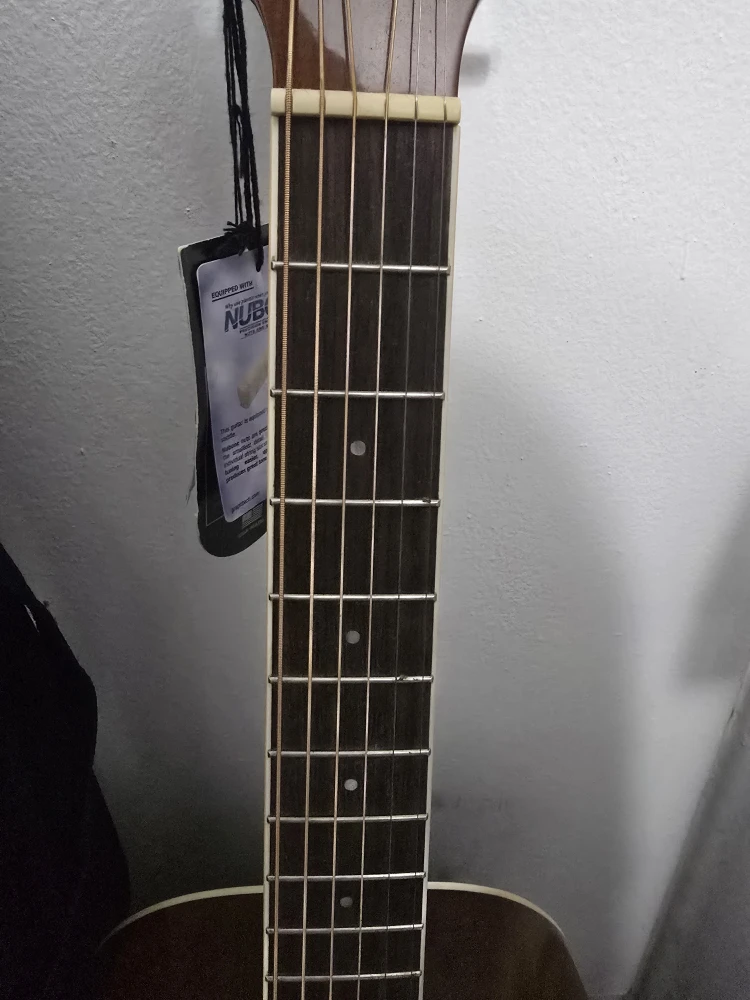 Jay Turser Acoustic Guitar with D'Addario EXP Strings - photo 4