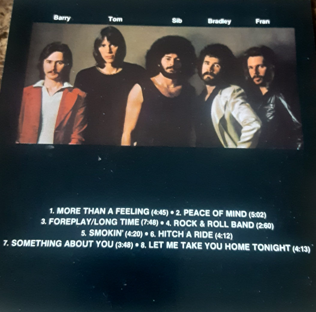 Boston - Self Titled CD - photo 2