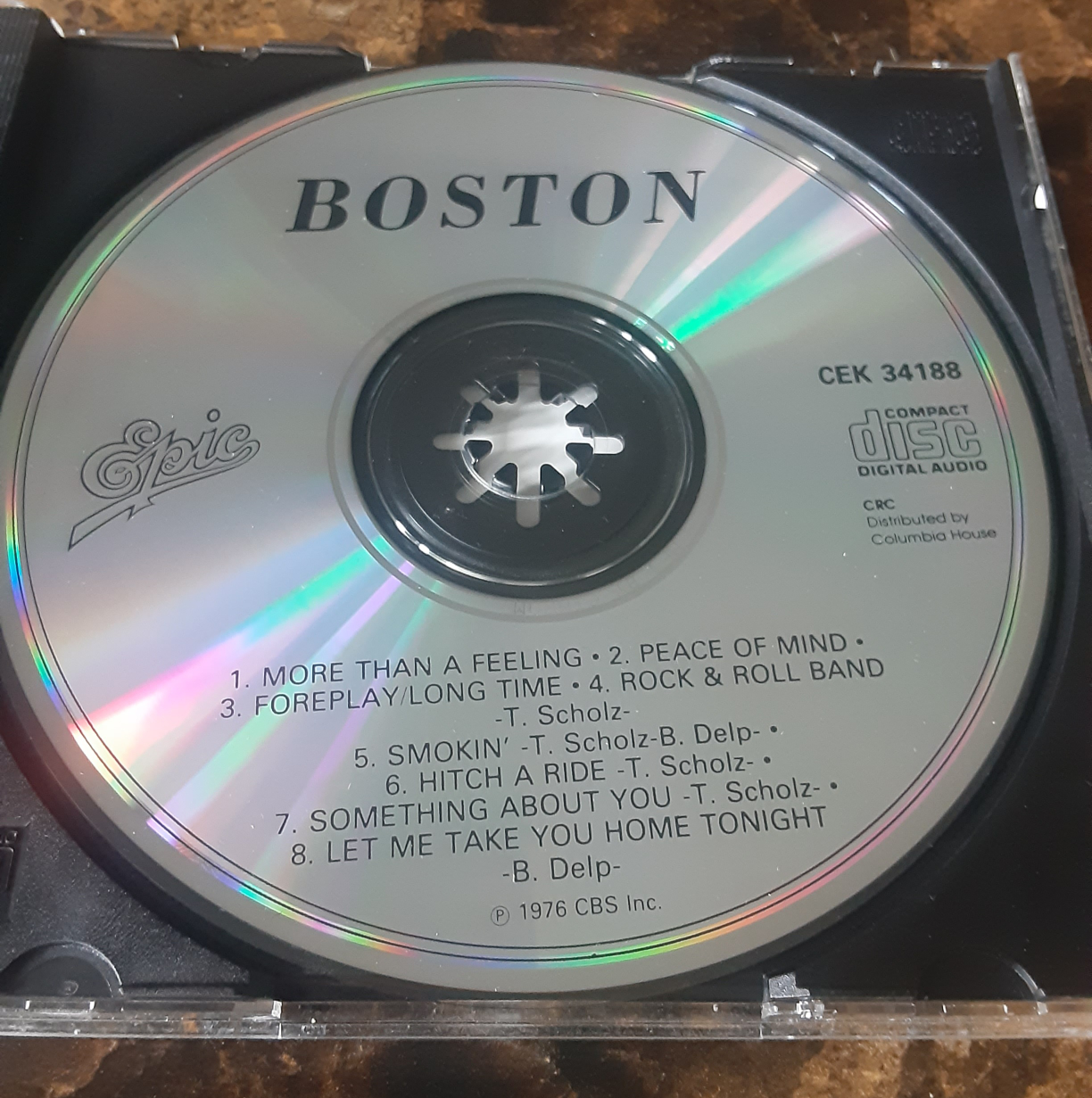 Boston - Self Titled CD - photo 3