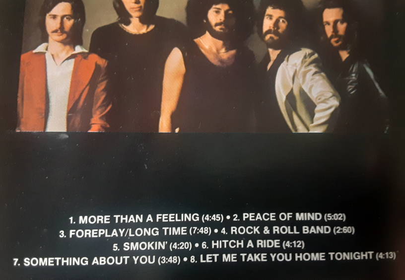 Boston - Self Titled CD - photo 4