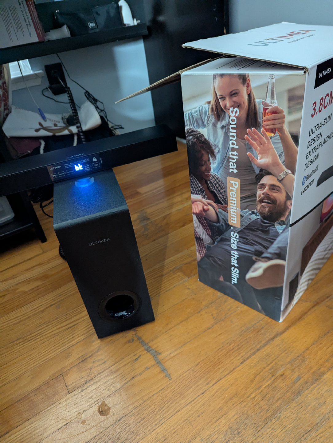 ULTIMEA Nova S40 2.1Ch Soundbar with Dolby Atmos - Black - photo 3