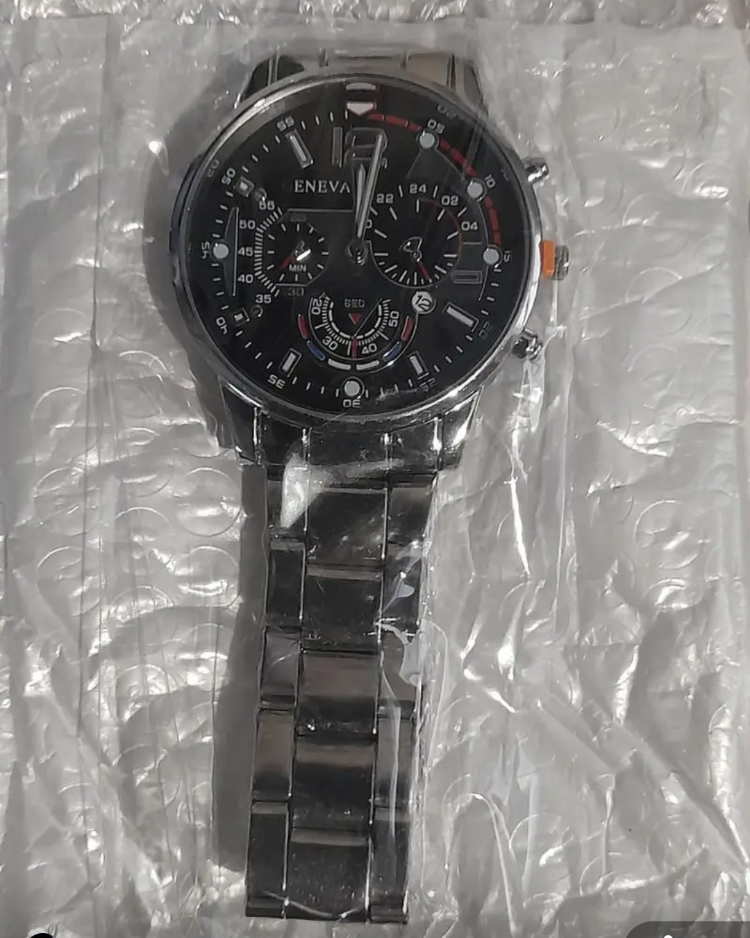 ENEVA Silver Men's Quartz Watch - photo 5