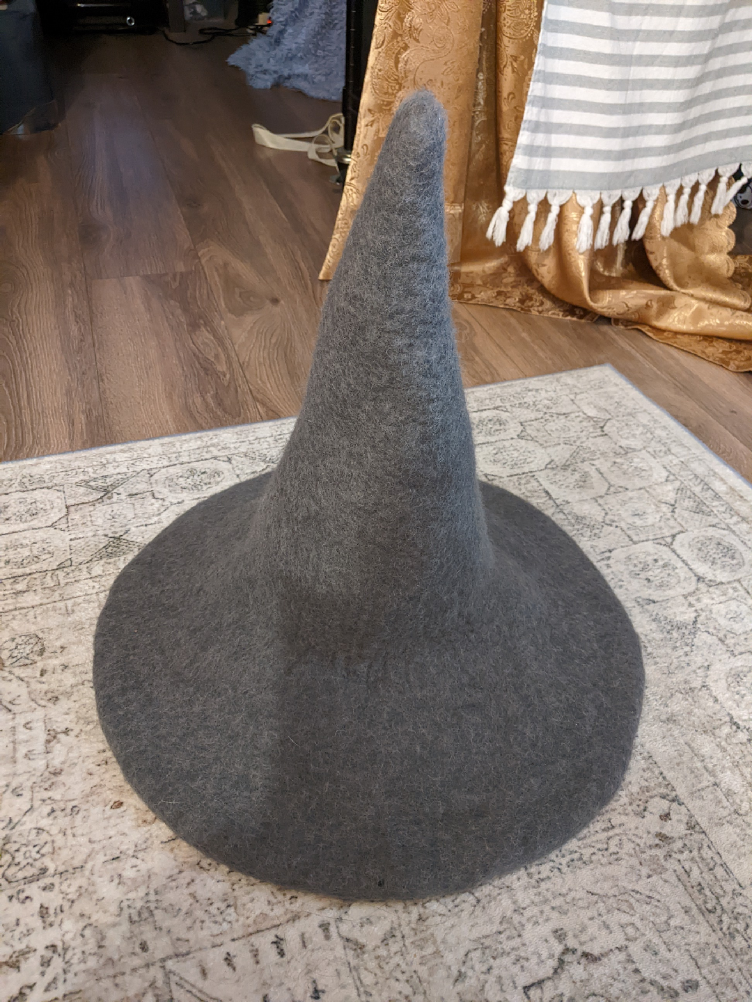 Leonardo Carbone Wool Witch or Wizard Hat - Grey - photo 2