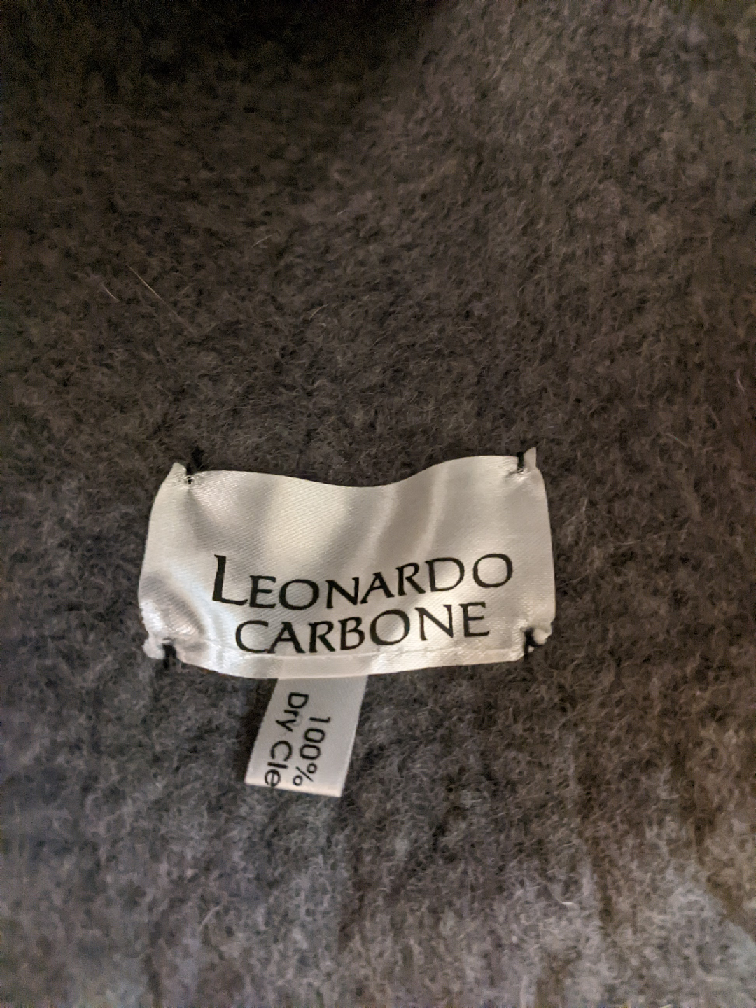 Leonardo Carbone Wool Witch or Wizard Hat - Grey - photo 3