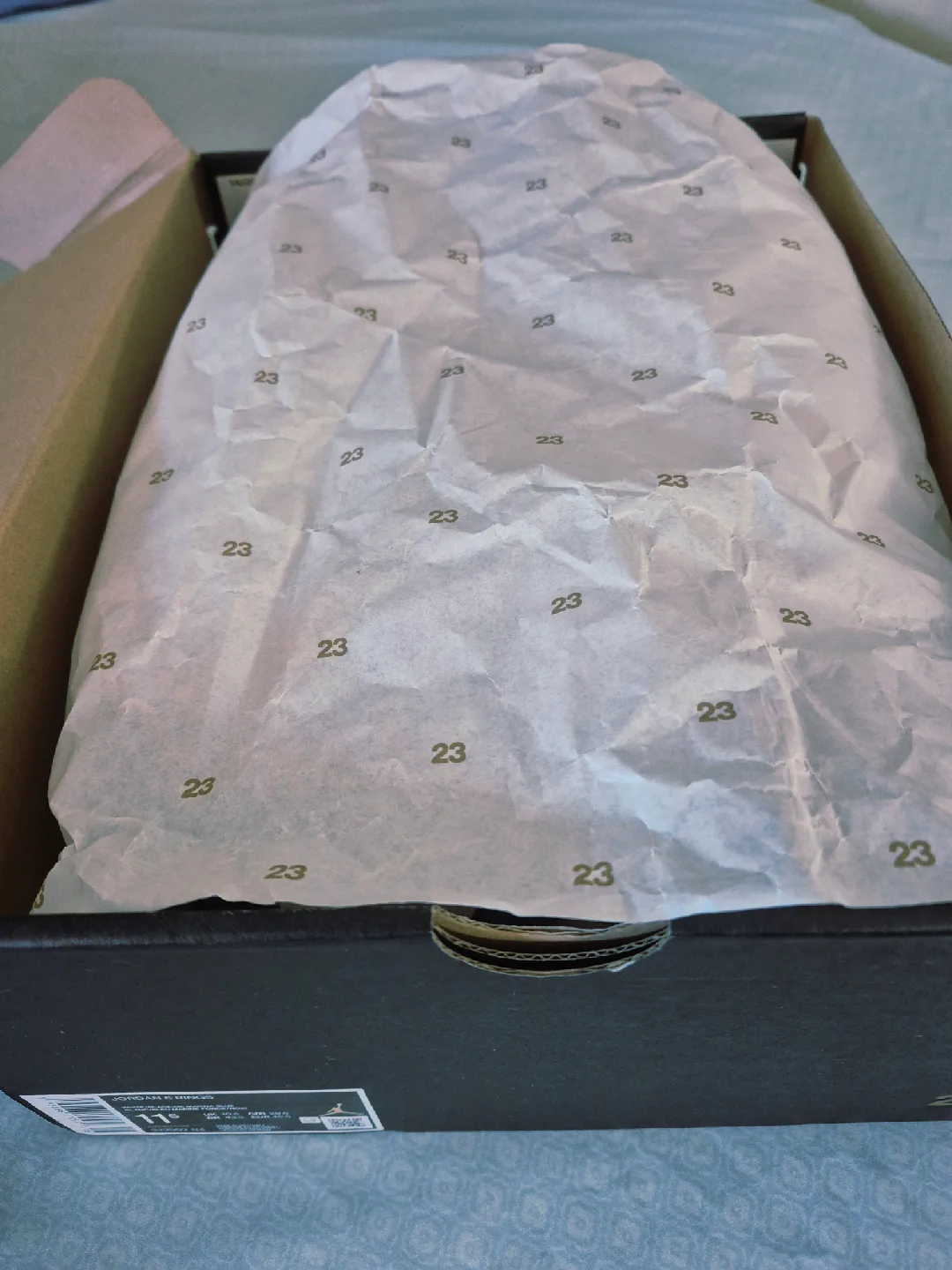 JORDAN 6 RINGS Wht/Blu Size 11.5 ORIGINAL image indicator(2)