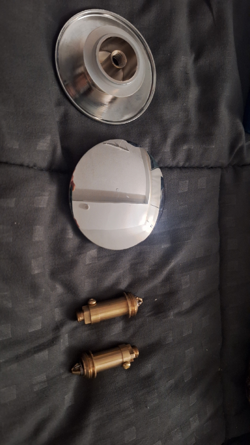 2 pop up sink drains 66mm