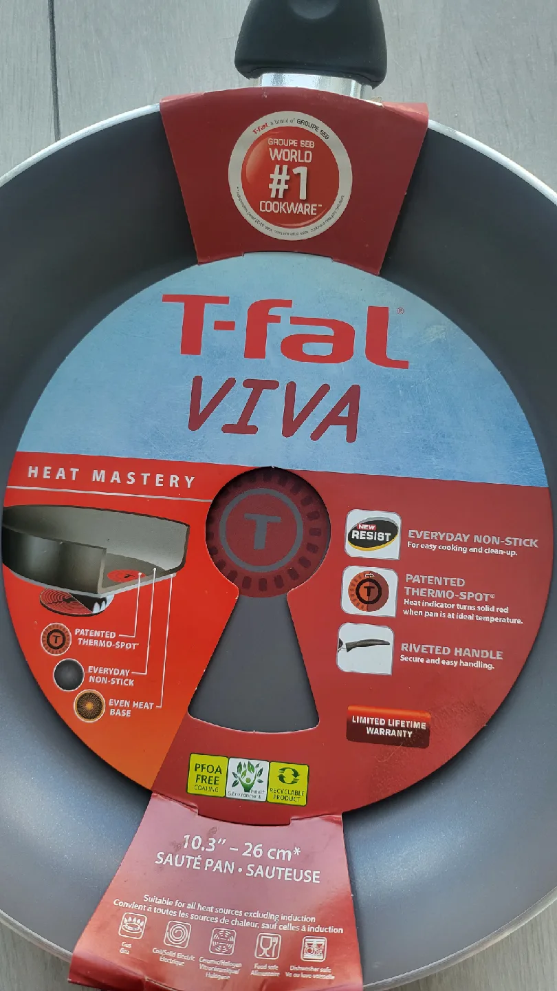 T-fal Viva 10.3" (26cm) Fry Pan - New! image indicator(8)