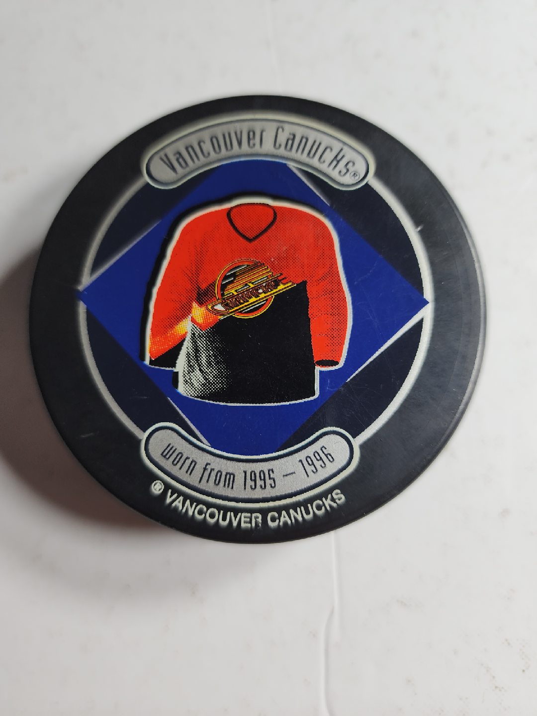 Vancouver Canucks Collectors' Series Hockey Puck