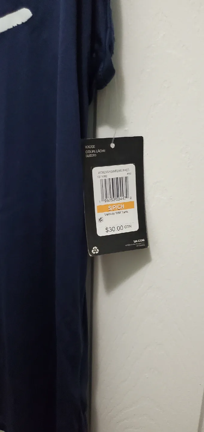 Under Armour Velocity WM Tank - Size S - New with Tags image indicator(2)