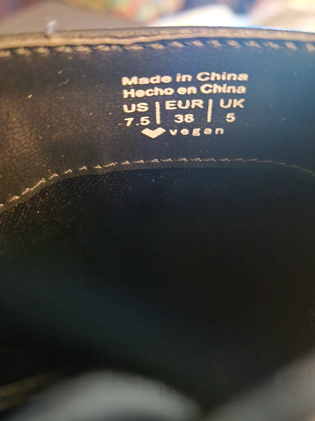 Call it Spring Black Leather Heel Booties - Size 7.5 US image indicator(7)