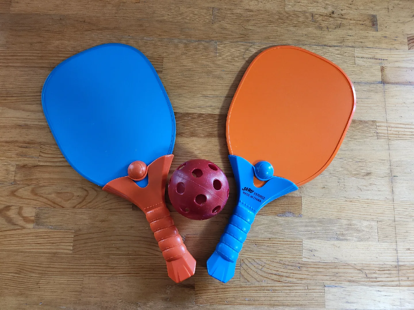 JARU Paddle Ball Set - Orange & Blue ❤️ image indicator(3)