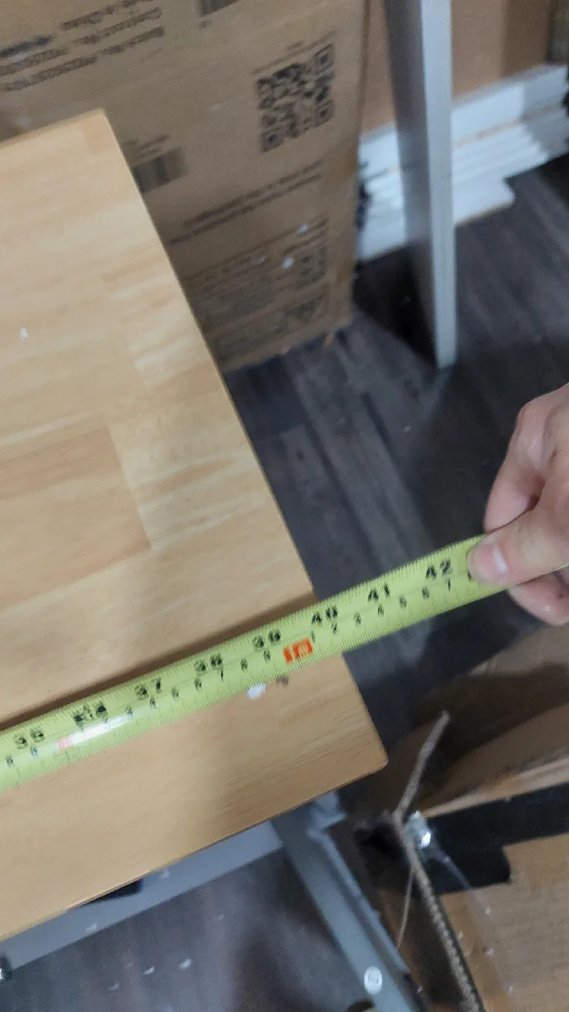 Grey Kitchen Island Cart, 42"x17"x36" image indicator(3)