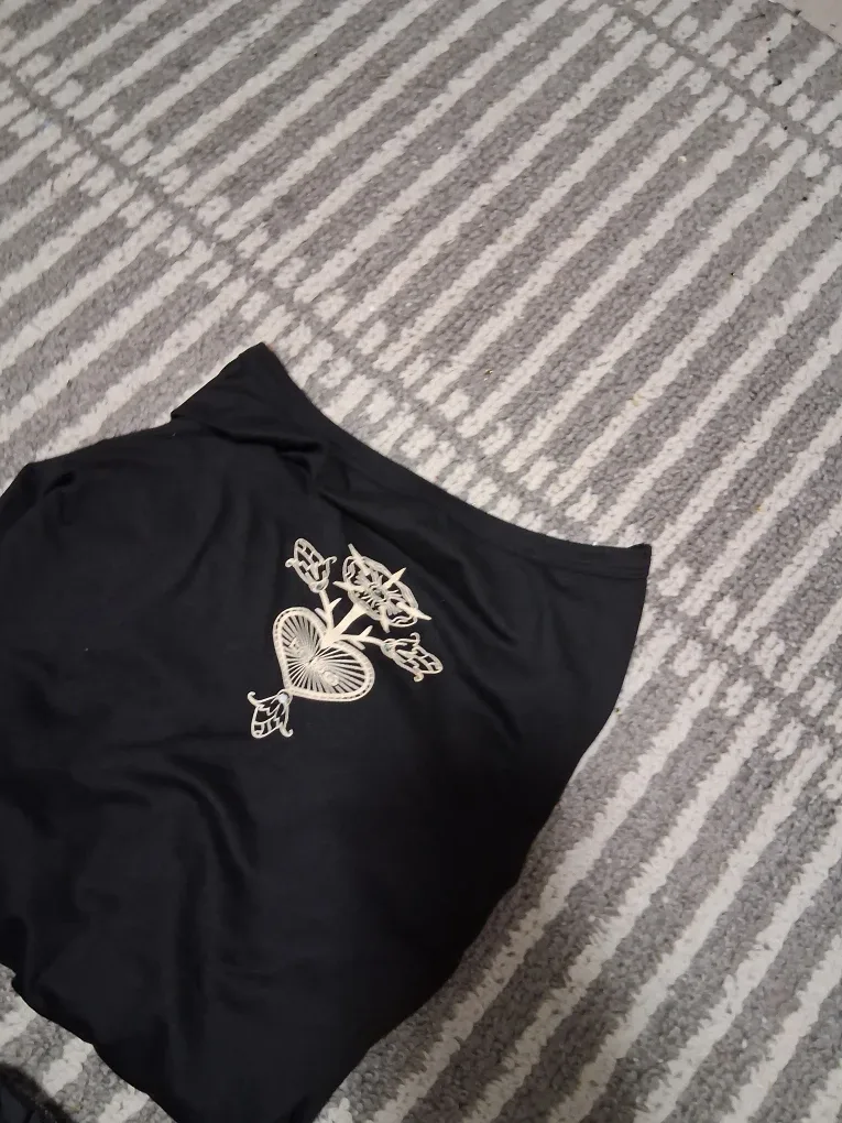 Small or medium Bebe long sleeve top. Medium shorts image indicator(2)