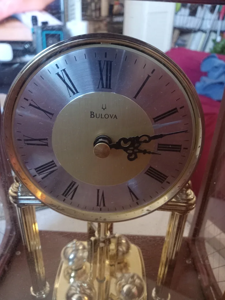 Bulova Mantel Clock with Westminster Chimes image indicator(2)