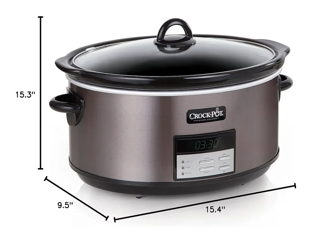 Crock-Pot 8-Quart Programmable Slow Cooker image indicator(3)