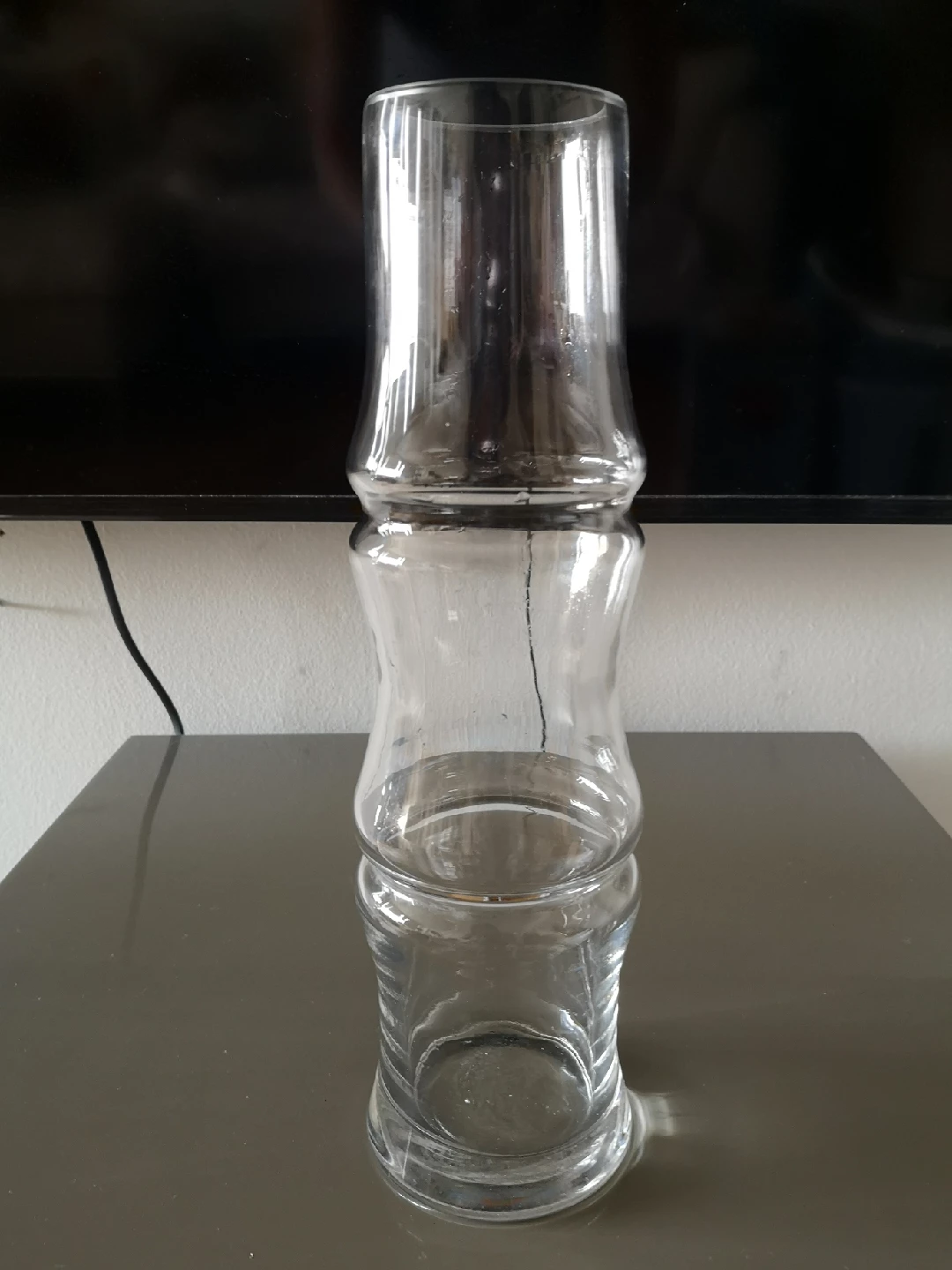 Clear Glass Vase