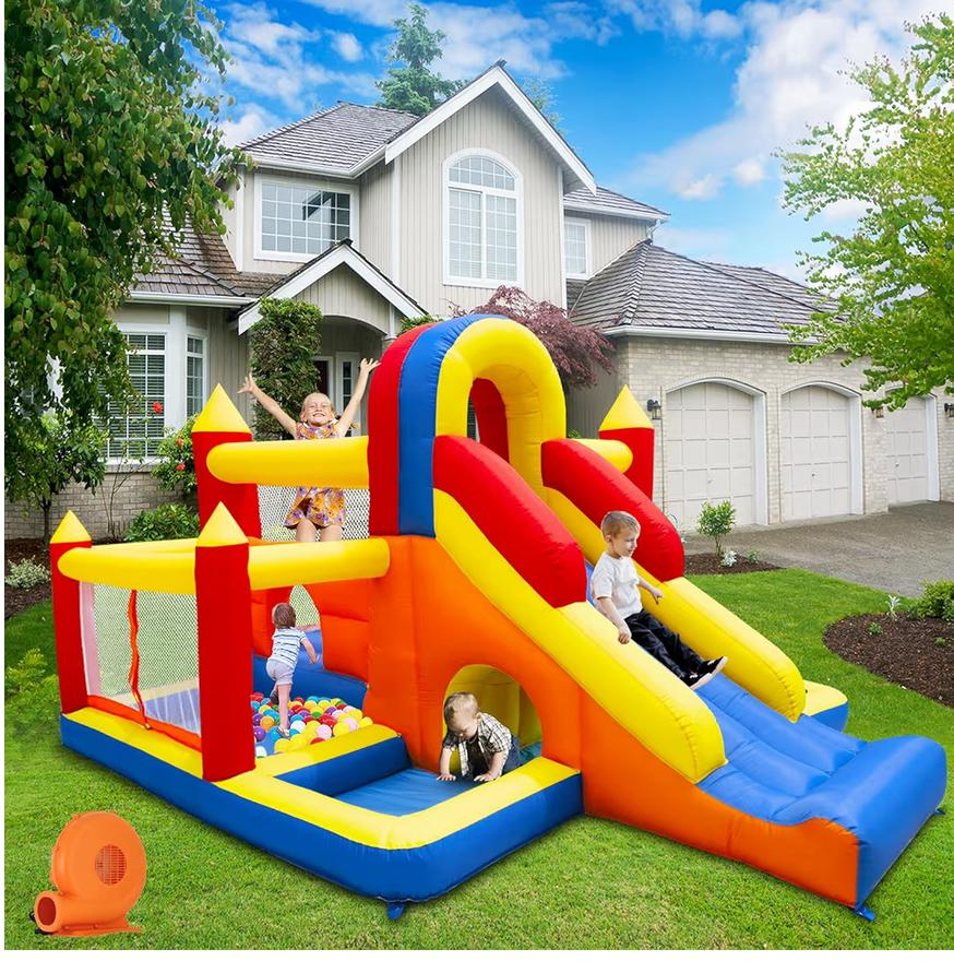 Umbalir Inflatable Castle Bouncer with Slide - photo 4